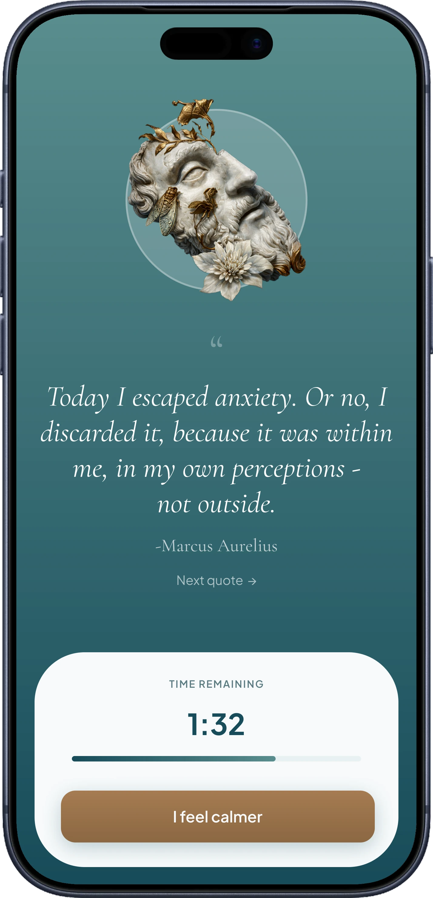 STOA — Stoic Prompt screen